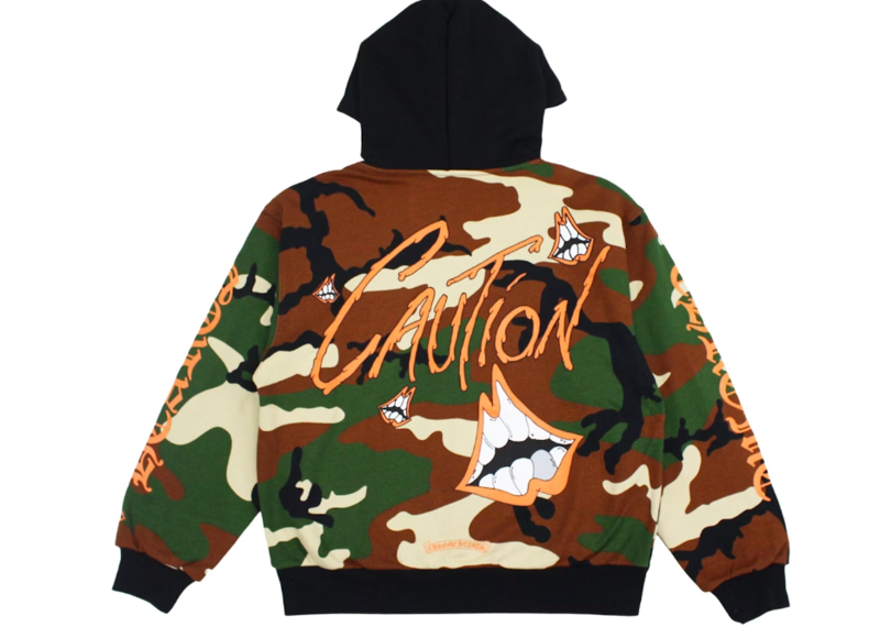 Matty Boy Chrome Hearts Camo Zip