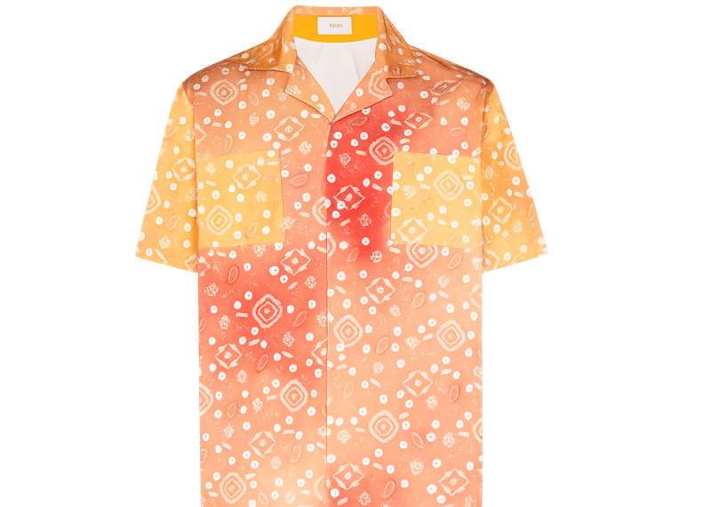 Rhude Paisley Print Button Down Shirt