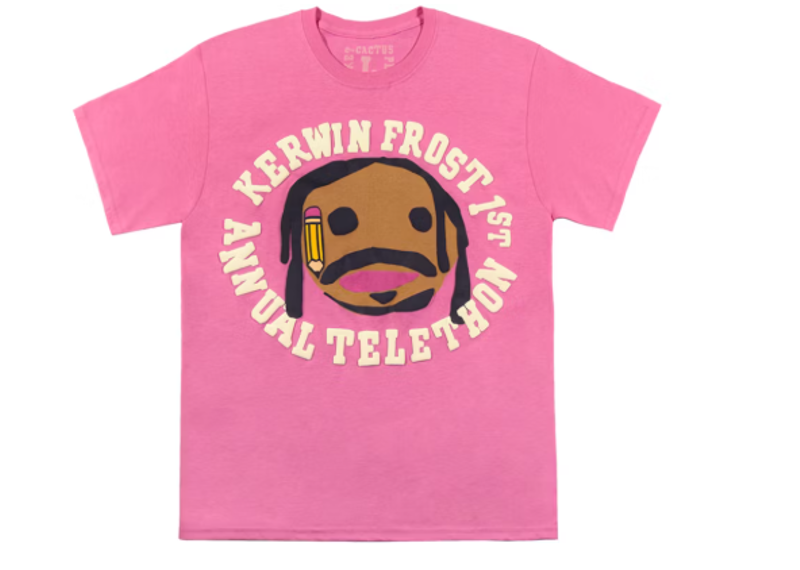 Cactus Plant Flea Market For Kerwin Frost Telethon T-shirt Pink