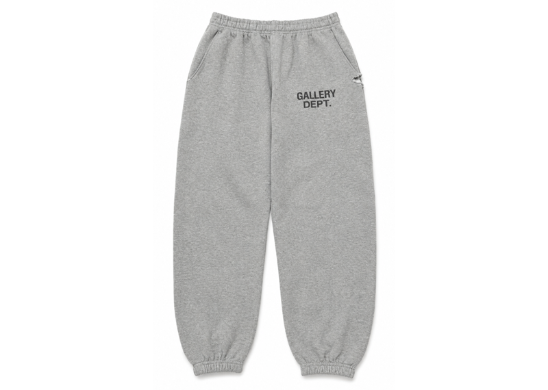 GALLERY DEPT. GREY DISTRESSED SWEATPANTS