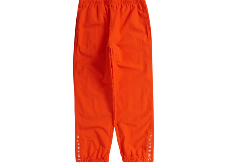 Supreme Orange Warm Up Pants SS22