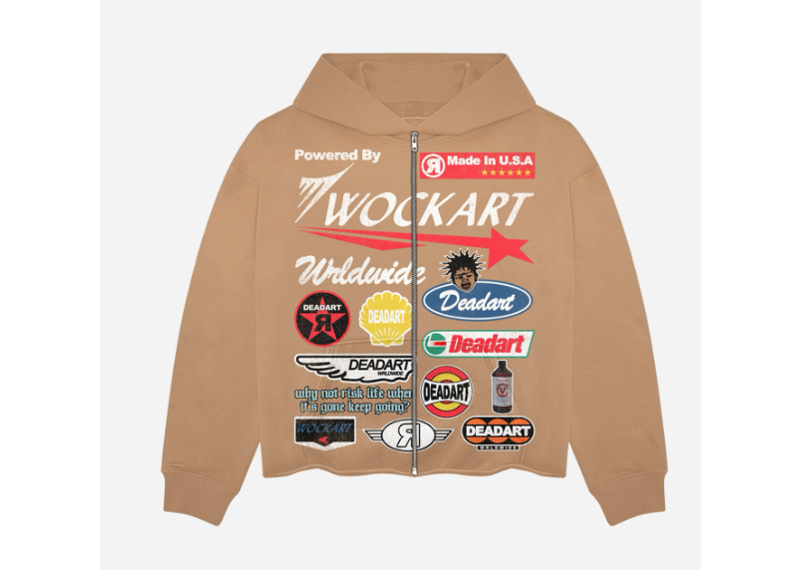 EARTH WOCKART RACER ZIP-UP