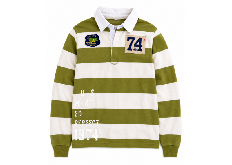 74 Is War Patched Rugby Green
