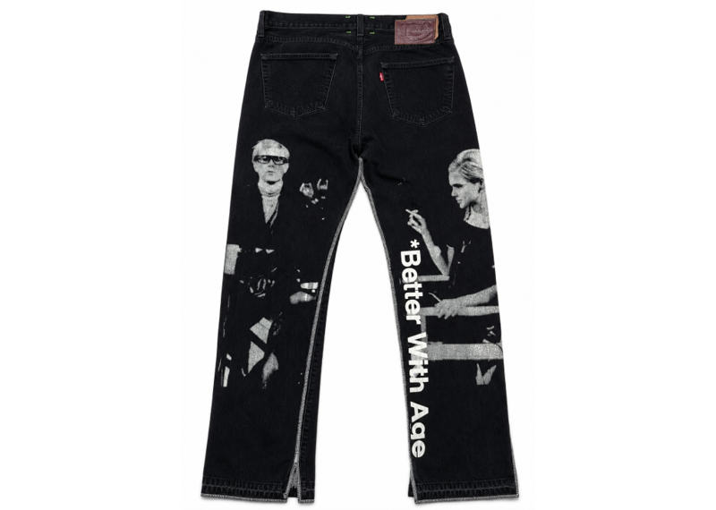 Better With Age Better With Age Derby Pleated Denim Black