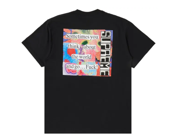 Supreme Static Tee Black