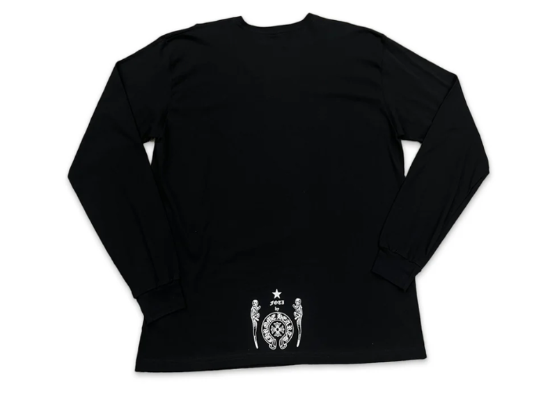 Chrome Hearts Foti Harris Teeter Space Suit L/S Tee Black