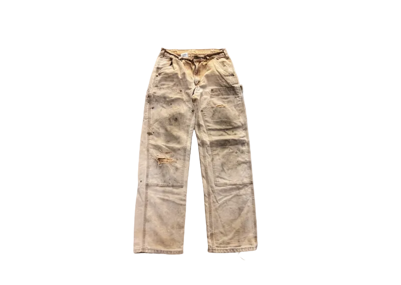 Carhartt Vintage Sand Mud Wash Double Knee Pants