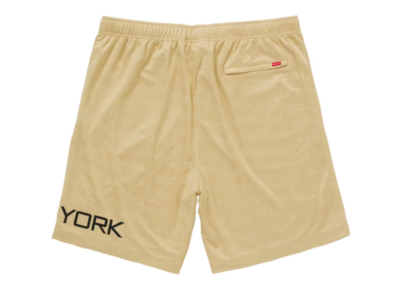Supreme Zoo York Soccer Short Light Yellow