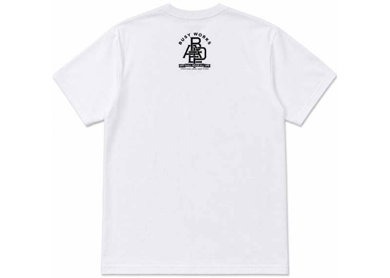 BAPE Archive Graphic Tee  White