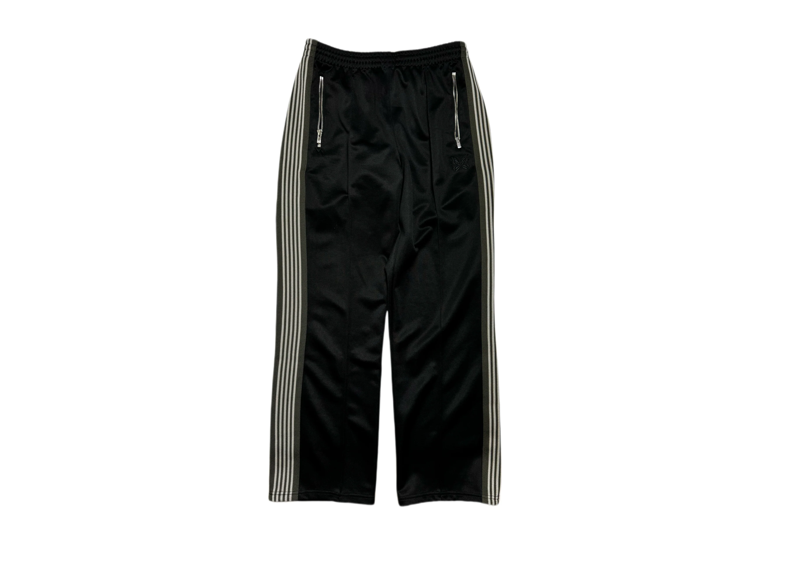 Needles x Nubian Black Grey Straight Track Pant