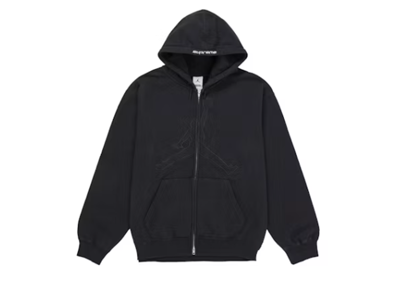Supreme Jordan Hooded Sweatshirt (SS26) Black