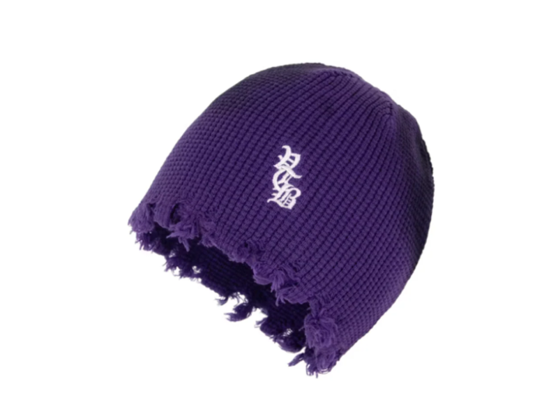 Vertabrae Logo Beanie Purple