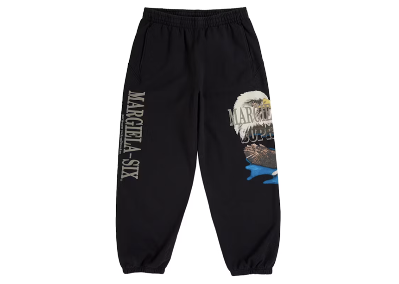 Supreme MM6 Maison Margiela Eagle Sweatpant Black