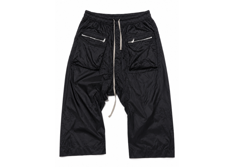 RICK OWENS DRKSHDW CARGO CROPPED STROBE PANTS