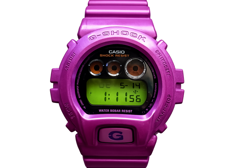 CASIO G-SHOCK PINK AN GREEN