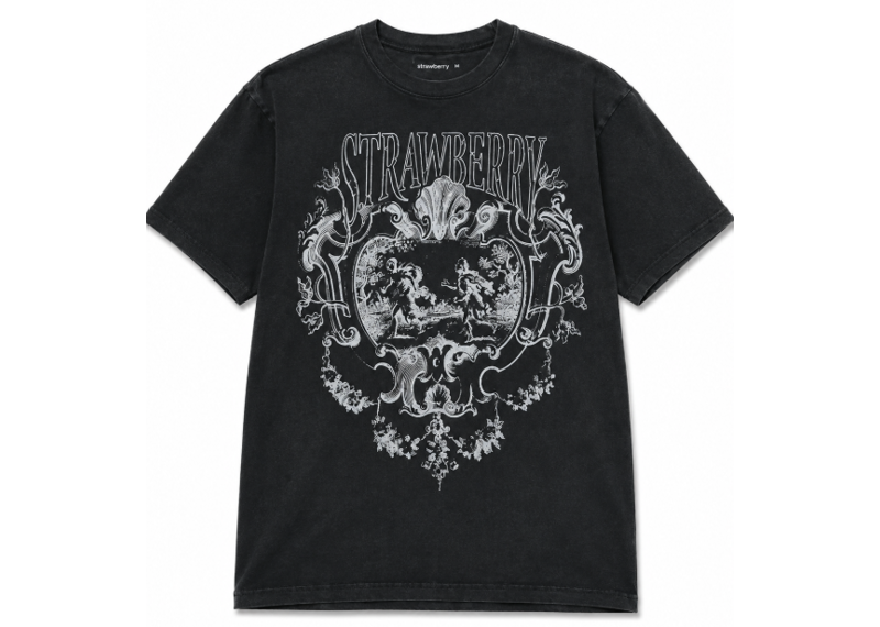 StrawBerry Brand Bagde Tee