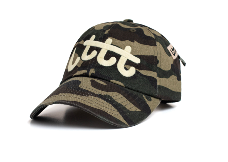 Little Tokyo Tennis Club Camo Log Cap
