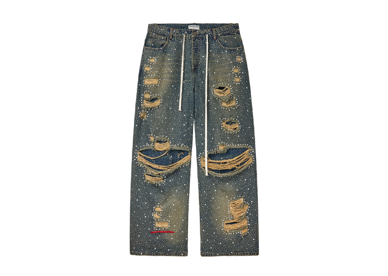 VALE ICED OUT DENIM BLUE