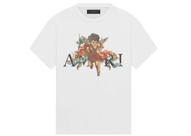 AMIRI Cherub Tee White