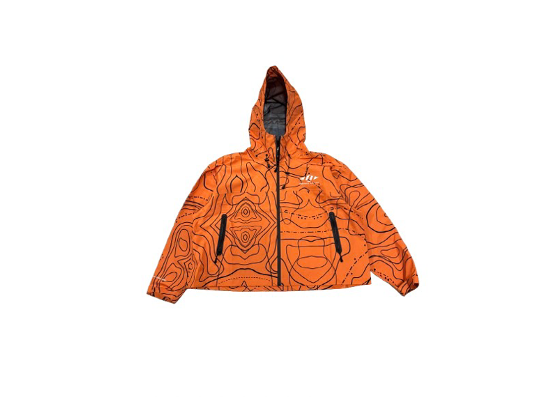 Wicked Valley Tiger topography Raincoat
