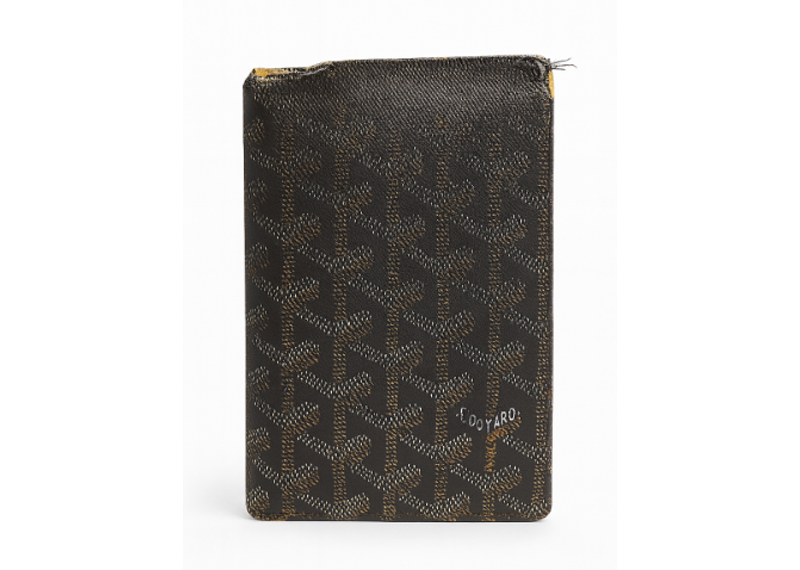 Goyard Long Wallet Black Brown