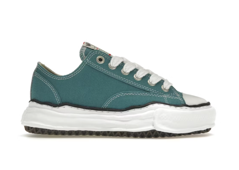 Maison Mihara Yasuhiro Peterson OG Sole Canvas Low Blue Teal