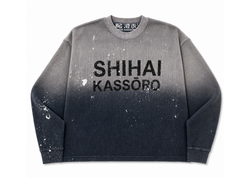 DOMINION RUNWAY GREY/NAVY GRADIENT THERMAL