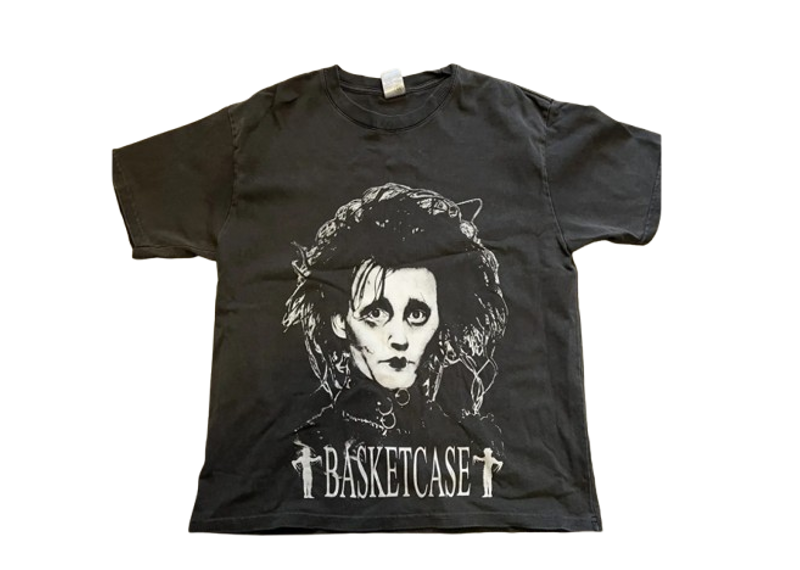 BASKETCASE GALLERY EDWARD SCISSORHANDS VINTAGE WASH TEE
