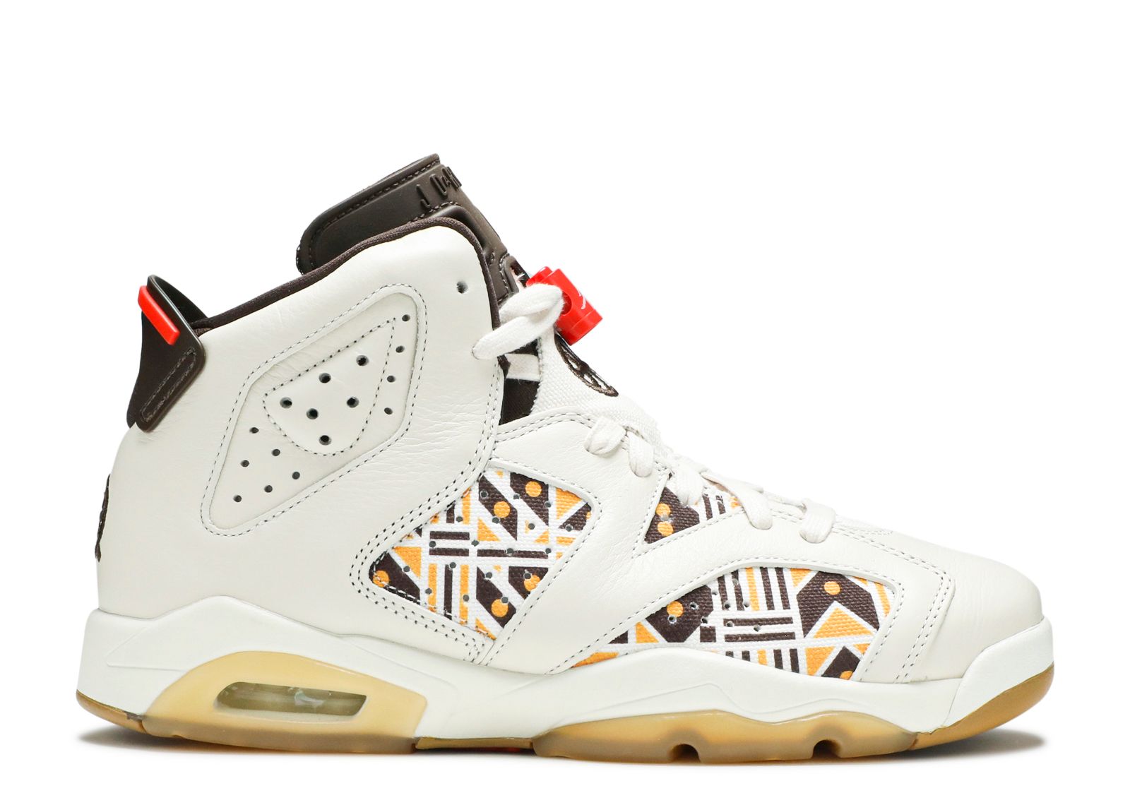 Air Jordan 6 GS Retro Quai 54 - Sail Gum