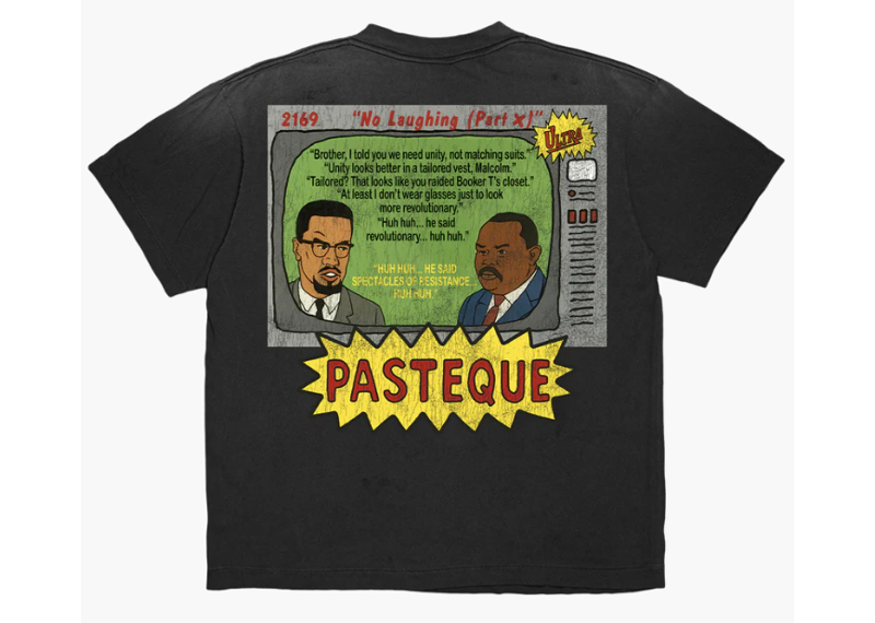 PASTEQUE VETEMENTS No Laughing Part X Vintage Tee