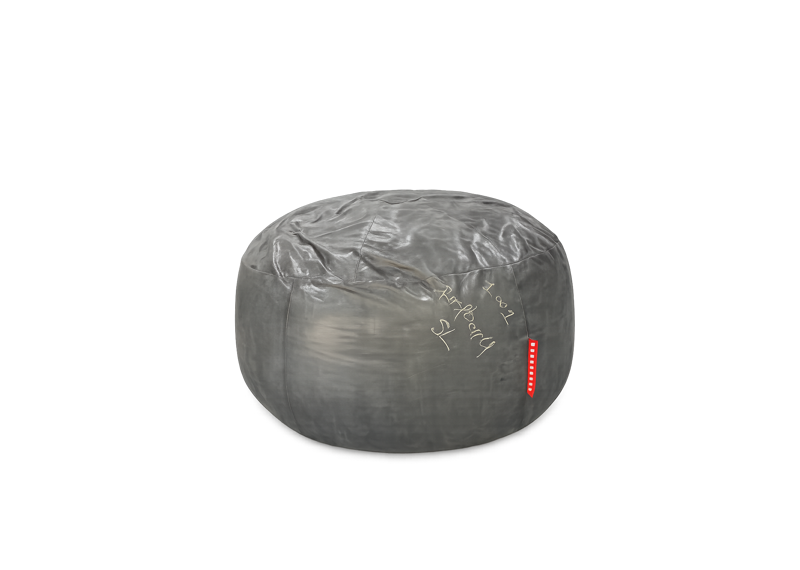 GV Gallery Raspberry Hills 1 of 1 Signed Giant Leather Bean Bag