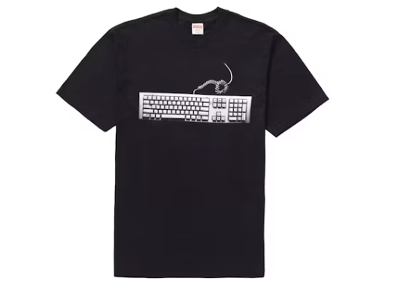 Supreme Keyboard Tee Black