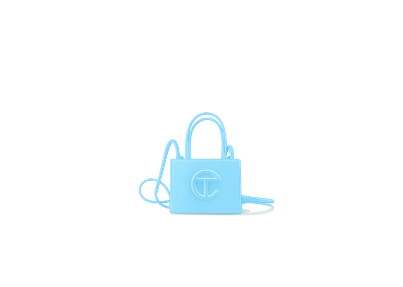 Telfar Shopping Bag Small Pool Blue