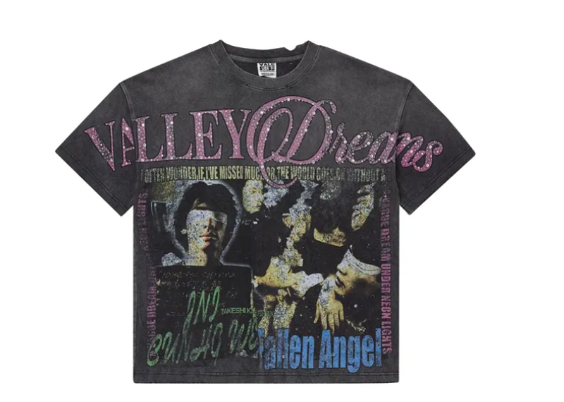 Vale Forever Fallen Bling Tee Black
