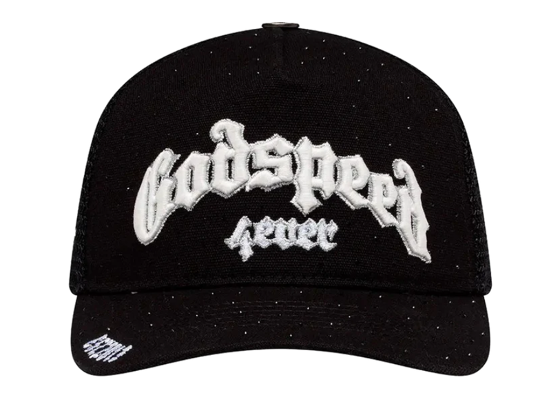 God Speed Forever VVS Trucker Hat Vanta Black