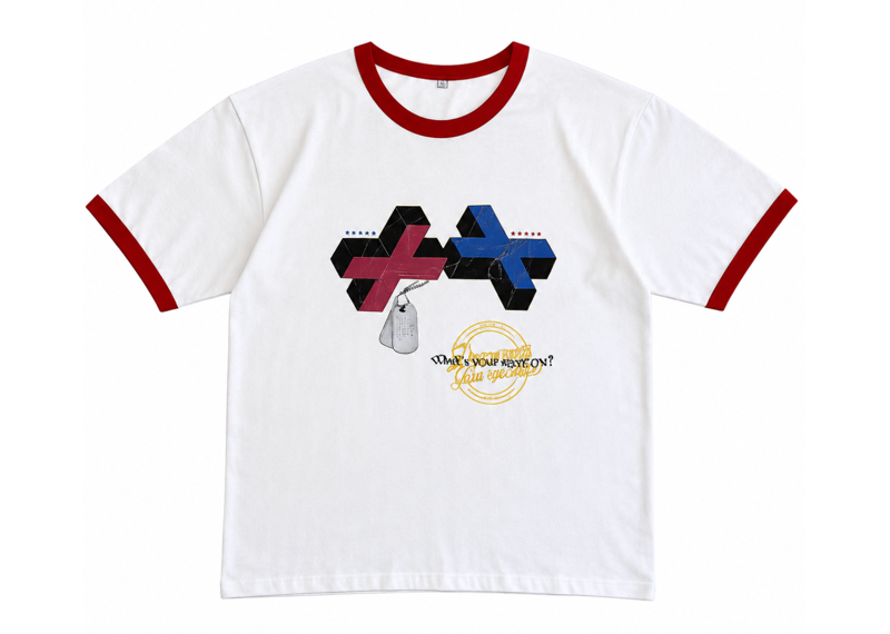 Doublexxstudios  War Baby Ringer Tee
