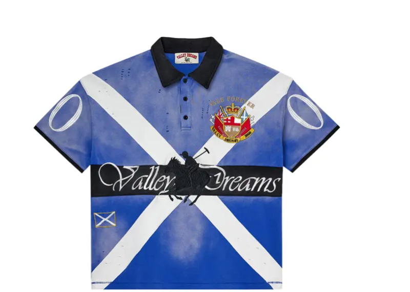 Vale Forever Legacy Short-Sleeve Polo Blue