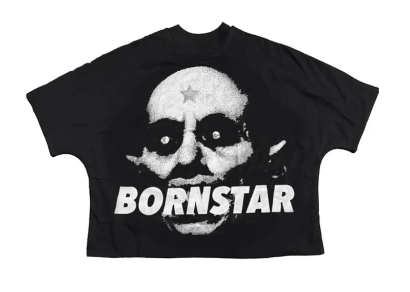 Billionaire Studios Born Bandage Black Tee