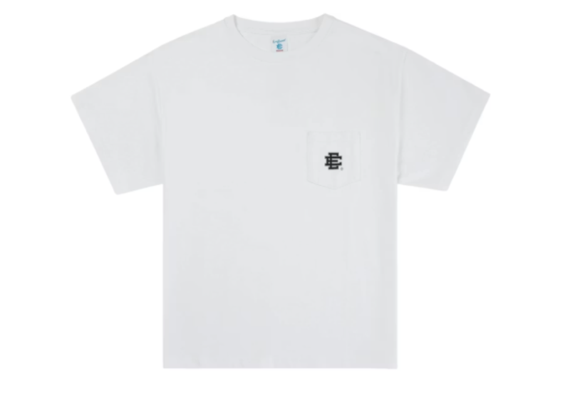 Eric Emanuel EE Basic/Core Pocket Tee White/Black