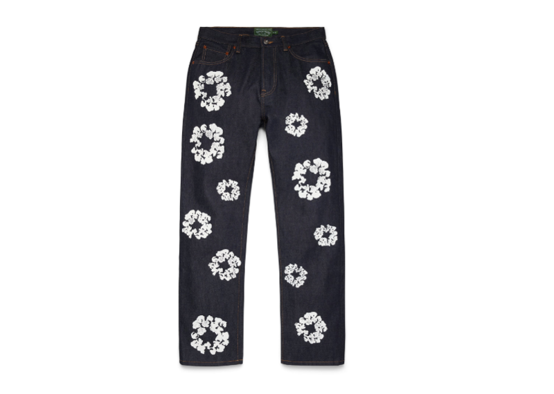 Denim Tears x Levis Cotton Wreath Jean Indigo