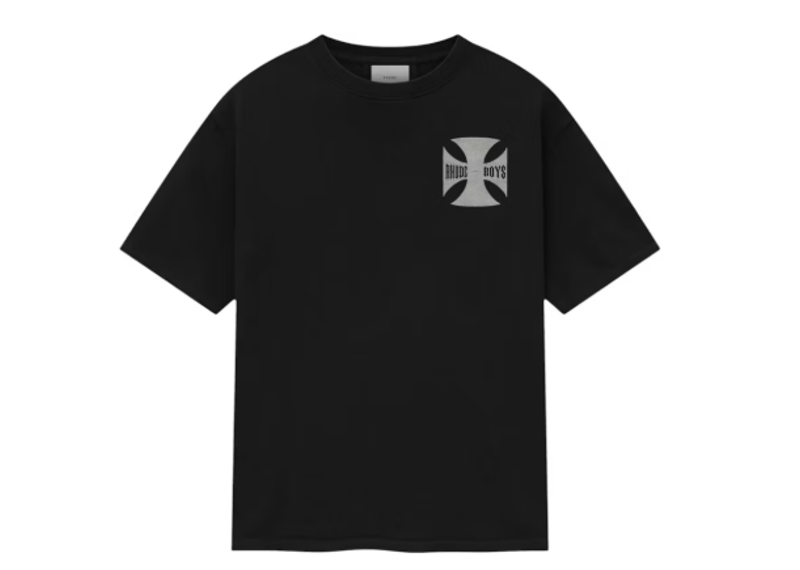 Rhude Boys Tee Black