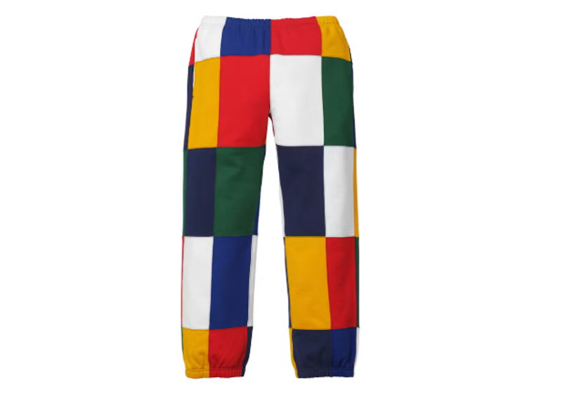 Supreme Patchwork Sweatpant Navy