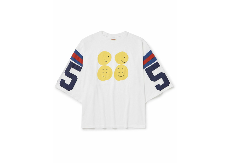 KAPITAL Printed Cotton-Jersey T-Shirt White KAPITAL