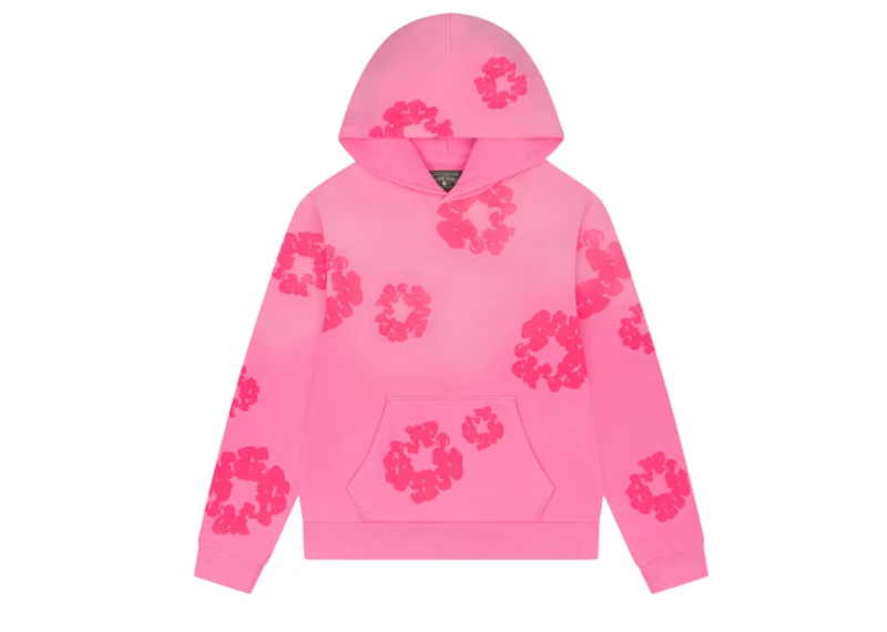 DENIM TEARS PINK WREATH HOODIE