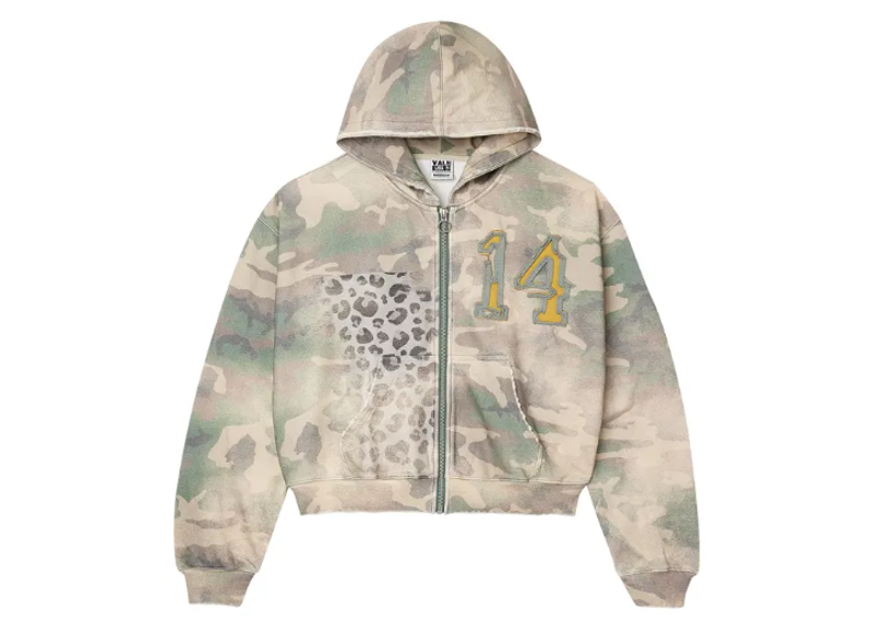 Vale Forever Cheetah Camo Zip Up Leopard/Camo