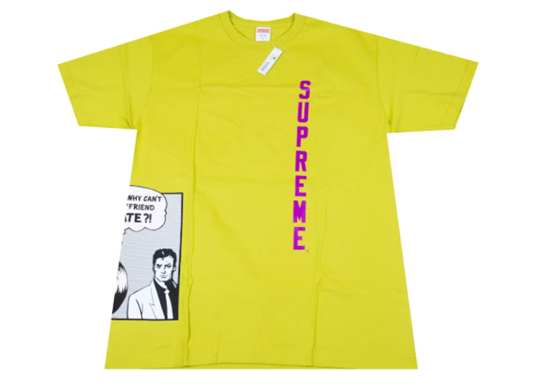 Supreme Thrasher Boyfriend Tee Pea Green
