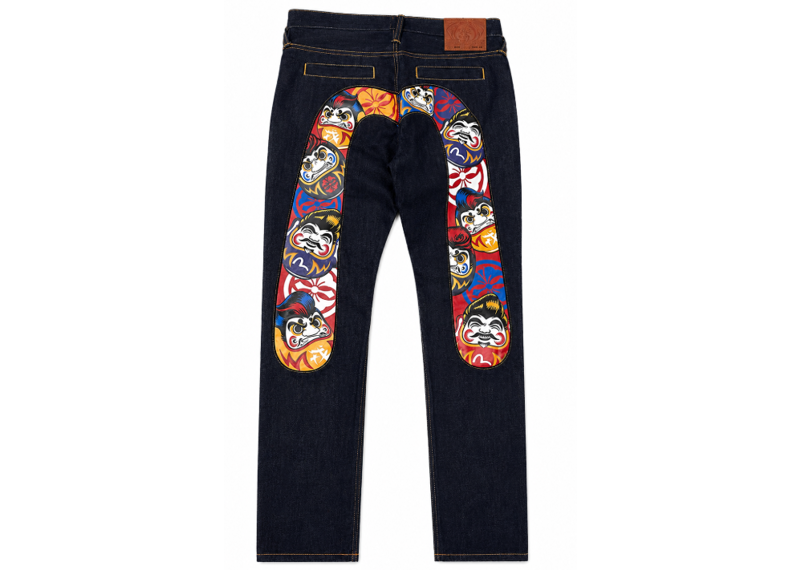 Evisu Mens Vintage Denim Jeans