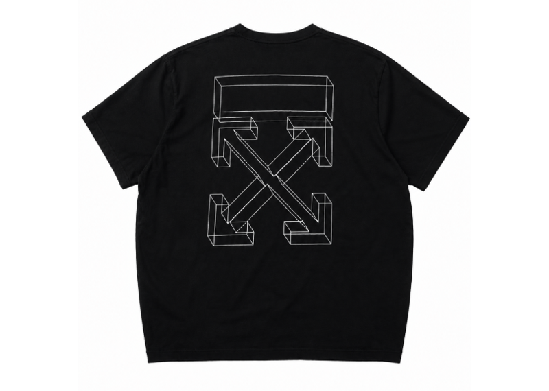 OFF WHITE 3D Arrow Oversized Tee  (BACK 2 SCHOOL STEAL)