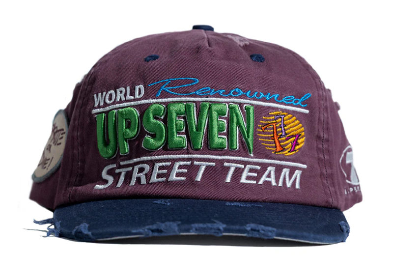 Up 7 Skate Plum Intl Street Team Hat