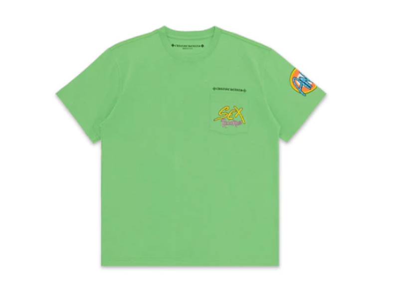 Chrome Hearts Matty Boy Sex Records Tee Green